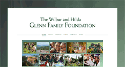 Desktop Screenshot of glennfamilyfdn.org